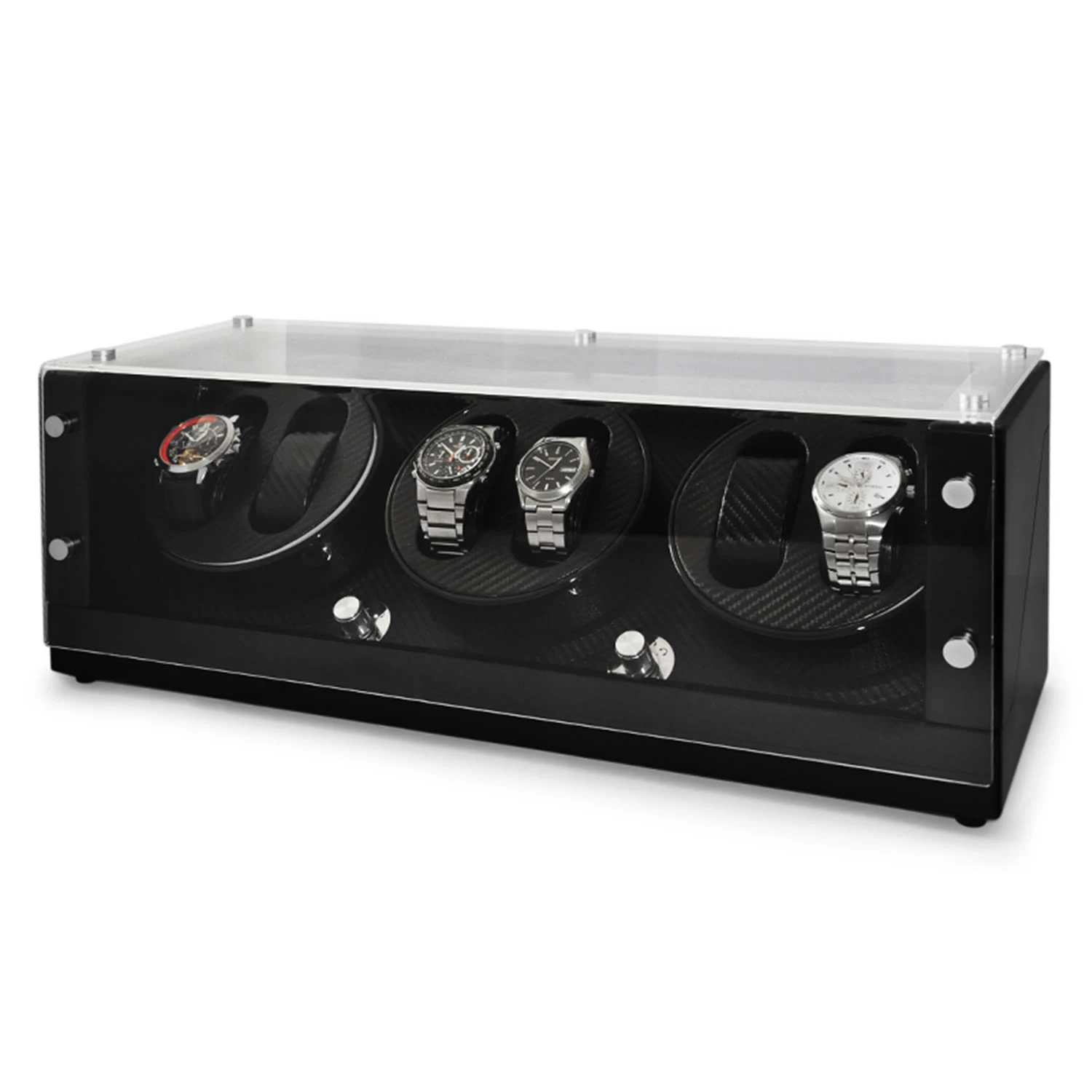 CA3PM Uhrenbeweger Für 6 Uhren Karbon-Optik 7 CA3PM Uhrenbeweger Für 6 Uhren Karbon-Optik – Bild 5