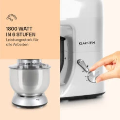 Lucia Küchenmaschine 3-in-1 2000 W / 2,7 PS 5 Ltr Edelstahl BPA-frei -Einrichtungsgeschäft 10006255 de 0003 logo