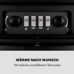 St. Moritz Elektrischer Kamin Elektrokamin Heizlüfter 2 Heizstufen 1650W/1850W Flammenillusion Rauchfrei -Einrichtungsgeschäft 10012128 de 0004 logo