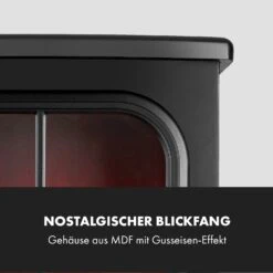 St. Moritz Elektrischer Kamin Elektrokamin Heizlüfter 2 Heizstufen 1650W/1850W Flammenillusion Rauchfrei -Einrichtungsgeschäft 10012128 de 0007 logo