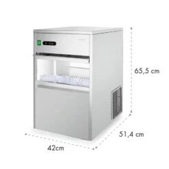 Powericer XXL Eiswürfelmaschine 160W 25 Kg/Tag 6 Kg Behälter Edelstahl -Einrichtungsgeschäft 10013324 yy 0009 logo Klarstein Powericer XXL Ice Maker