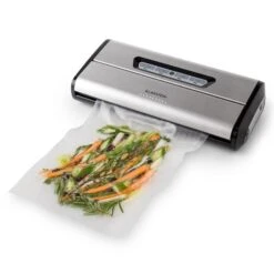 Foodlocker Vakuumierer Edelstahl 0,8 Bar 16 L/min -Einrichtungsgeschäft 10027056 yy 0010 ambient 02 Klarstein Foodlocker Vakkumierer