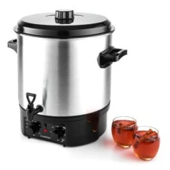 Biggie Einkochautomat Edelstahl 27 Liter 2000W Timer -Einrichtungsgeschäft 10027587 yy 0008 titel Klarstein Biggie Einkochautomat