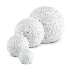 Shinestone XL Kugelleuchte Außenleuchte Gartenlampe 50cm Steinoptik 9 Shinestone XL Kugelleuchte Außenleuchte Gartenlampe 50cm Steinoptik -Einrichtungsgeschäft 10027662 yy 0005 titel set Lightcraft Shinestone XL Kugelleuchte