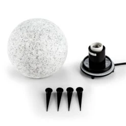 Shinestone S Kugelleuchte Außenleuchte Gartenlampe 20cm Steinoptik -Einrichtungsgeschäft 10027668 yy 0005 titel Lightcraft Shinestone S Kugelleuchte