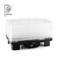 Bananarama Dörrautomat Schwarz 550W Trockner Dehydrator 6 Etagen -Einrichtungsgeschäft 10027831 yy 0003 logo Klarstein Bananarama Doerrautomat schwarz