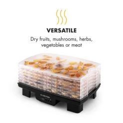 Bananarama Dörrautomat Schwarz 550W Trockner Dehydrator 6 Etagen -Einrichtungsgeschäft 10027831 yy 0008 logo Klarstein Bananarama Doerrautomat schwarz reedit