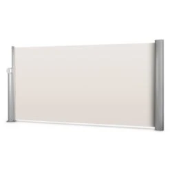 Bari 316 Seitenmarkise Seitenrollo 300x160cm Aluminium Creme -Einrichtungsgeschäft 10028013 yy 0008 titel Blumfeldt Bari 316 Seitenmarkise