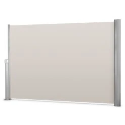 Bari 320 Seitenmarkise Seitenrollo 300x200cm Aluminium Creme -Einrichtungsgeschäft 10028019 yy 0008 titel Blumfeldt Bari 320 Seitenmarkise