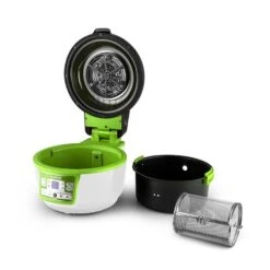 VitAir Turbo Heißluftfritteuse Grün-weiß 1400W Grillen Backen 9l 20 VitAir Turbo Heißluftfritteuse Grün-weiß 1400W Grillen Backen 9l -Einrichtungsgeschäft 10028288 yy 0008 titel zubehoer 07 Klarstein VitAir Heissluftfritteuse gruen weiss