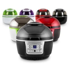 VitAir Turbo Heißluftfritteuse Grau-schwarz 1400W Grillen Backen 9l 23 VitAir Turbo Heißluftfritteuse Grau-schwarz 1400W Grillen Backen 9l -Einrichtungsgeschäft 10028290 yy 0012 variant