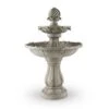 Vogelsbrunn Springbrunnen 60x90cm 3W Solar Akku Beton-Optik -Einrichtungsgeschäft 10029039 yy 0001 titel Blumfeldt Vogelsbrunn Zierbrunnen Solar