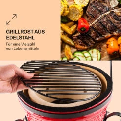 Princesize Kamado-Grill Keramikgrill Edelstahl-Grillrost Smoker BBQ -Einrichtungsgeschäft 10029124 de 0003 logo