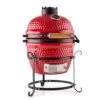Princesize Kamado-Grill Keramikgrill Edelstahl-Grillrost Smoker BBQ -Einrichtungsgeschäft 10029124 yy 0001 titel