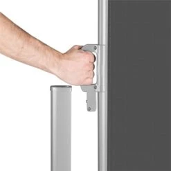 Bari Doppio 616 Doppel-Seitenmarkise 6x1,6m Aluminium Anthrazit -Einrichtungsgeschäft 10029125 yy 0006 detail Blumfeldt Bari Doppio Doppelseitenmarkise 6x160cm