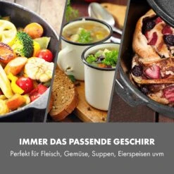 Hotrod 45 Dutch Oven BBQ-Topf 4,5 Qt / 4 Liter Gusseisen Schwarz -Einrichtungsgeschäft 10029165 de 0003 logo