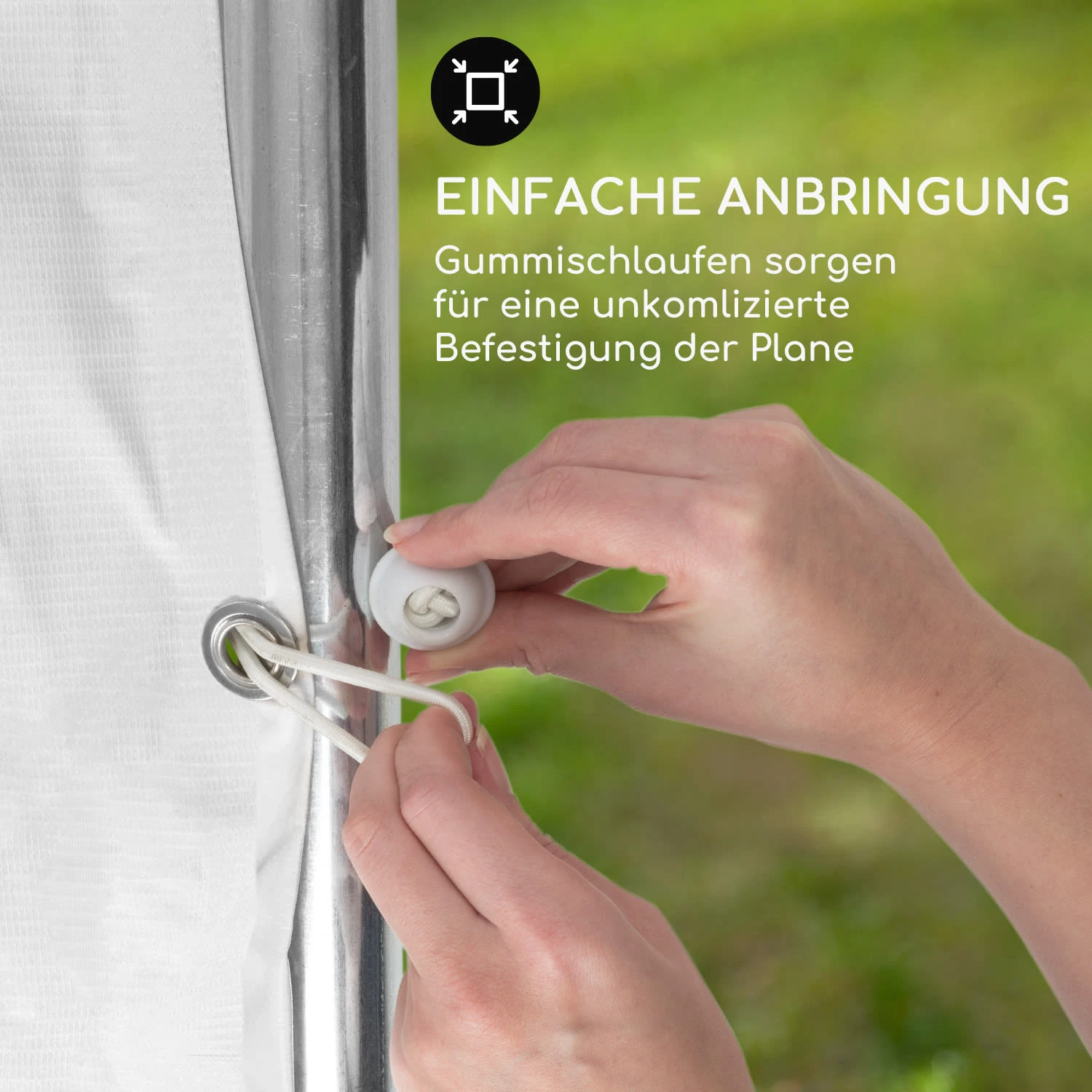 Sommerfest 5x10m 500 G/m² Partyzelt Festzelt PVC Wasserdicht Verzinkt 10 Sommerfest 5x10m 500 G/m² Partyzelt Festzelt PVC Wasserdicht Verzinkt – Bild 8