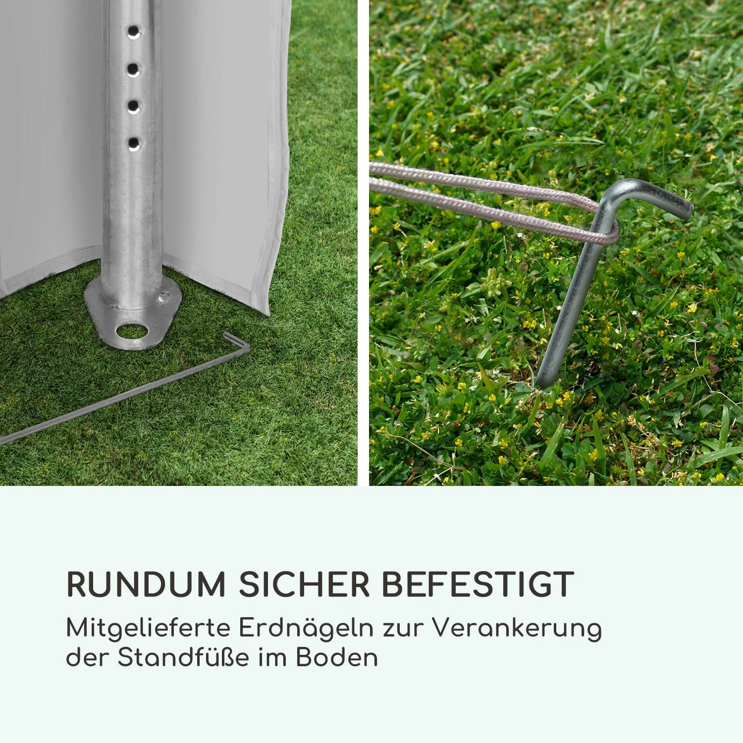 Sommerfest 5x10m 500 G/m² Partyzelt Festzelt PVC Wasserdicht Verzinkt 11 Sommerfest 5x10m 500 G/m² Partyzelt Festzelt PVC Wasserdicht Verzinkt – Bild 9