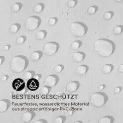 Sommerfest 5x10m 500 G/m² Partyzelt Festzelt PVC Wasserdicht Feuerfest -Einrichtungsgeschäft 10029442 de 0004 logo