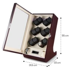 Klingenthal Uhrenbeweger Rechts-Links-Lauf Bis 2200U/d 12 Uhren RGB-LED Touch Abschließbar -Einrichtungsgeschäft 10029479 yy 0009 logo