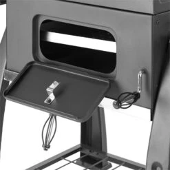 Bigfoot Holzkohlegrill Smoker BBQ-Grill 55 X 40 Cm Stahl Schwarz -Einrichtungsgeschäft 10029763 yy 0005 detail Klarstein Bigfoot BBQ Grill Smoker