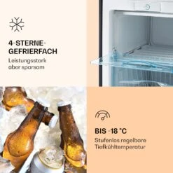 Garfield XL Gefrierschrank 4-Sterne 69L 80W Betriebsgeräusch: 41 DB -Einrichtungsgeschäft 10029788 de 0004 logo