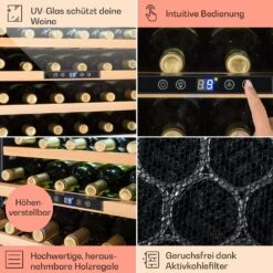Vinsider 24 Built-In Uno Einbau-Weinkühlschrank 24 Flaschen 57 Liter -Einrichtungsgeschäft 10029819 DE 0005 usp