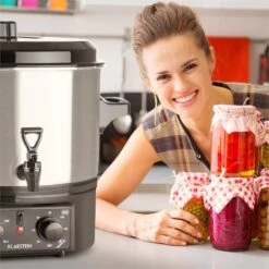 Biggie Small Einkochvollautomat Einkochtopf 16 Liter 2000 W Edelstahl -Einrichtungsgeschäft 10029824 yy 0006 ambient Klarstein Einkauchautomat