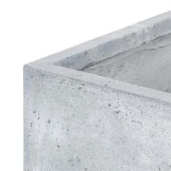 Solidflor Pflanzkübel Pflanzgefäß 79,5x38x38 Cm Fiberton Grau -Einrichtungsgeschäft 10029842 yy 0003 detail Blumfeldt Solidflor Pflanztopf