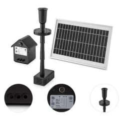 Wasserwerk 500 Wasserpumpe Solar Springbrunnen 500 L/h LED Akku 7 Wasserwerk 500 Wasserpumpe Solar Springbrunnen 500 L/h LED Akku -Einrichtungsgeschäft 10029902 yy 0002 detail Blumfeldt Wasserwerk 500 Solar Springbrunnen LED