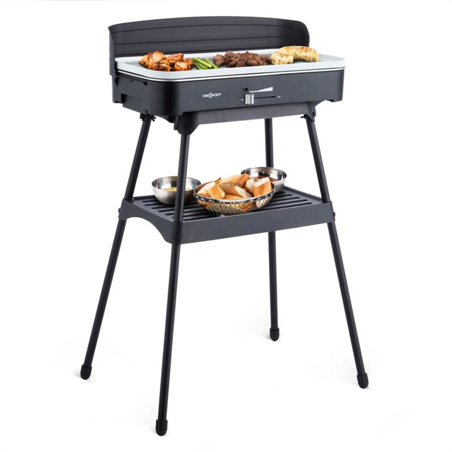 Porterhouse Elektrogrill Tischgrill 2200 W Keramikbeschichtung 3 Porterhouse Elektrogrill Tischgrill 2200 W Keramikbeschichtung