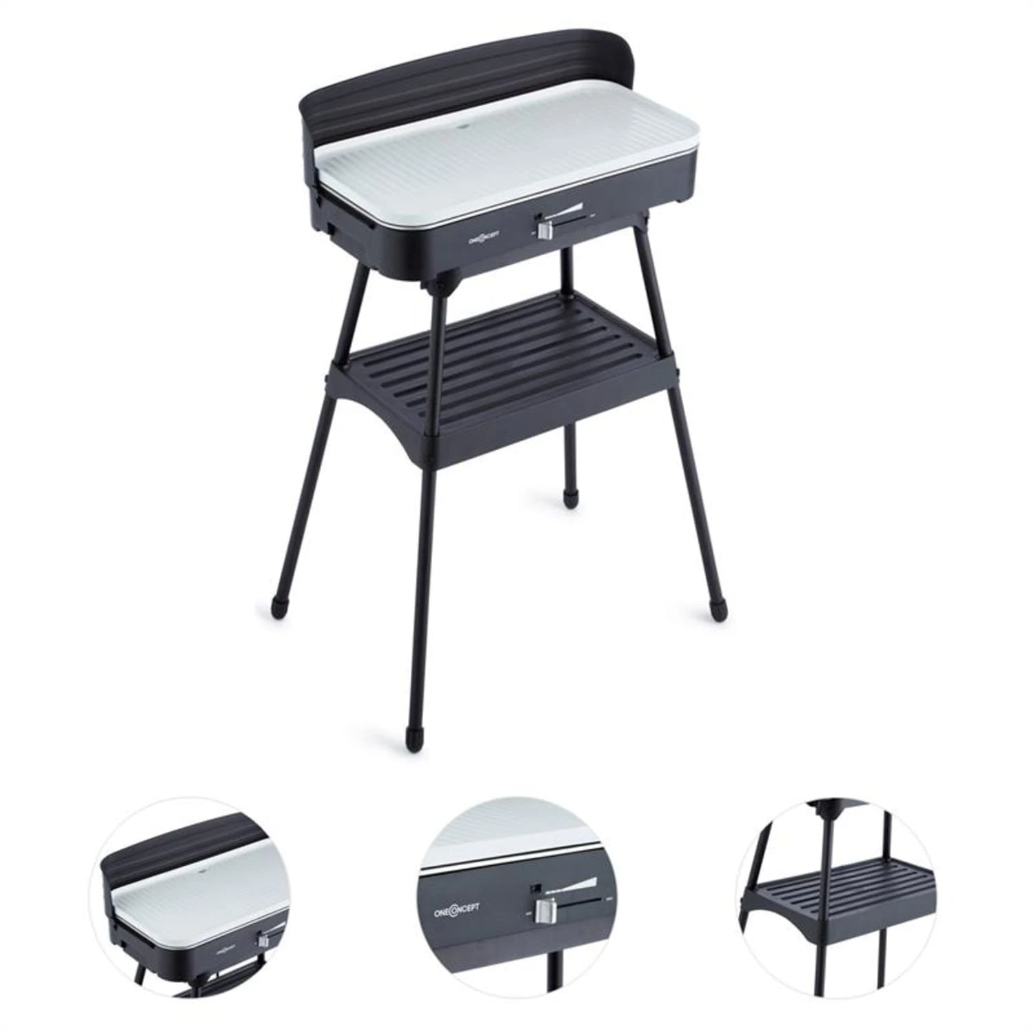 Porterhouse Elektrogrill Tischgrill 2200 W Keramikbeschichtung 5 Porterhouse Elektrogrill Tischgrill 2200 W Keramikbeschichtung – Bild 3