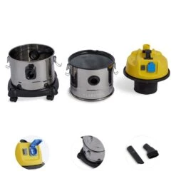 Reinraum 3-in-1 Nass-/Trockensauger Aschesauger 1800W 30l Edelstahl 9 Reinraum 3-in-1 Nass-/Trockensauger Aschesauger 1800W 30l Edelstahl -Einrichtungsgeschäft 10030310 yy 0003 detail Klarstein vacuum cleaner 30L