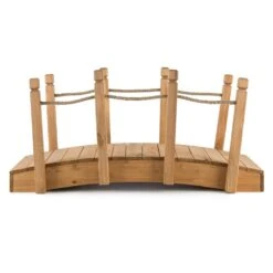 Rialto Gartenbrücke Zierbrücke 58x58x122cm (BxHxT) Tau Massivholz 12 Rialto Gartenbrücke Zierbrücke 58x58x122cm (BxHxT) Tau Massivholz -Einrichtungsgeschäft 10030331 yy 0004 titel side Blumfeldt Rialto Gartenbruecke 58x58x122cm
