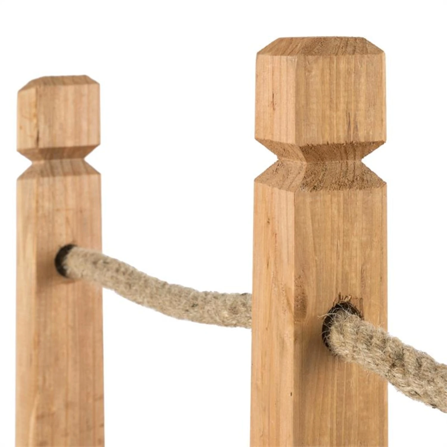 Rialto Gartenbrücke Zierbrücke 58x58x122cm (BxHxT) Tau Massivholz 7 Rialto Gartenbrücke Zierbrücke 58x58x122cm (BxHxT) Tau Massivholz – Bild 5