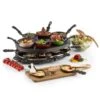 Woklette Tischgrill Raclette Wokset 1200 W 8 Personen Antihaft -Einrichtungsgeschäft 10030539 yy 0001 titel oneConcept Woklette Tischgrill Raclette Wok 1200W