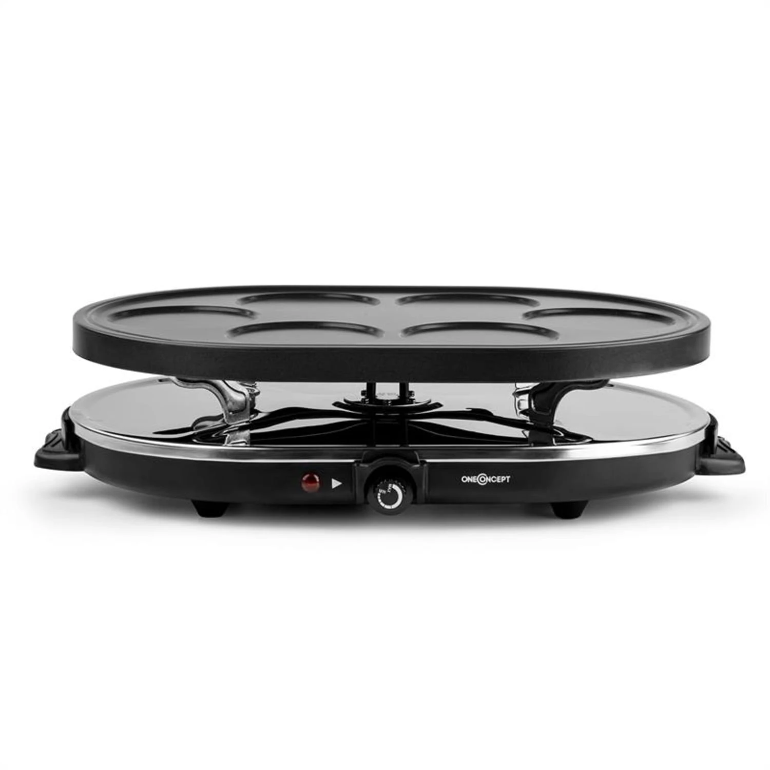 Woklette Tischgrill Raclette Wokset 1200 W 8 Personen Antihaft 4 Woklette Tischgrill Raclette Wokset 1200 W 8 Personen Antihaft – Bild 2