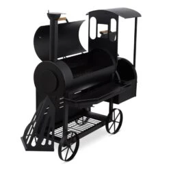 Dampflok Smoker Grill 3 Mm Stahl Schwarz -Einrichtungsgeschäft 10030555 yy 0006 front Train Grill
