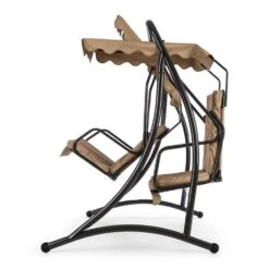 Skywalker Hollywoodschaukel Gartenschaukel 180 Cm 2 Sitze Sonnendach -Einrichtungsgeschäft 10030567 yy 0004 detail Blumfeldt Skywalker Hollywoodschaukel