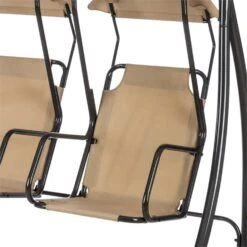 Skywalker Hollywoodschaukel Gartenschaukel 180 Cm 2 Sitze Sonnendach -Einrichtungsgeschäft 10030567 yy 0006 detail Blumfeldt Skywalker Hollywoodschaukel