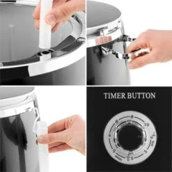 Ecowash-Pico Mini-Waschmaschine Schleuderfunktion 3,5 Kg 380W Schwarz -Einrichtungsgeschäft 10030789 yy 0006 detail oneConcept Ecowash Pico Mini Waschmaschine schwarz