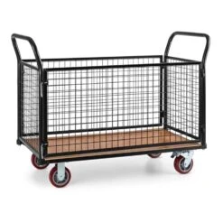 Loadster Gitterwagen Rollwagen Magazinwagen Max.500kg Holzboden