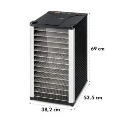 Fruit Jerky 14 Dörrautomat 1000W 30 Bis 70 °C 14 Etagen LC-Display -Einrichtungsgeschäft 10031317 yy 0007 logo