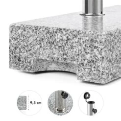 Schirmherr 25HSQ Sonnenschirmständer 25 Kg Balkon Grau Poliert 10 Schirmherr 25HSQ Sonnenschirmständer 25 Kg Balkon Grau Poliert -Einrichtungsgeschäft 10031463 yy 0004 detail Blumfeldt Schirmherr 25HSQ Sonnenschirmstaender