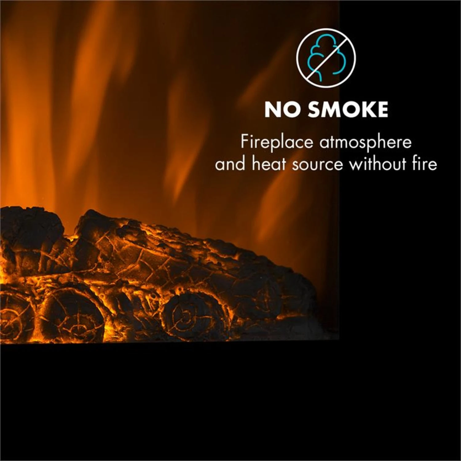 Lausanne Vertical Elektrischer Kamin 1000/2000 W Fernbedienung Dimmer 6 Lausanne Vertical Elektrischer Kamin 1000/2000 W Fernbedienung Dimmer – Bild 4