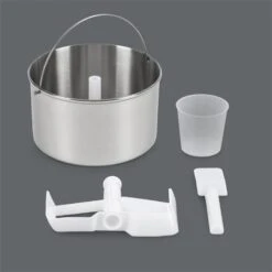 Vanilly Sky Family Eiscremebereiter Frozen Yoghurt 250W 2,5l Schwarz -Einrichtungsgeschäft 10031848 yy 0007 detail Klarstein Vanilly Sky Family Eiscremebereiter schwarz