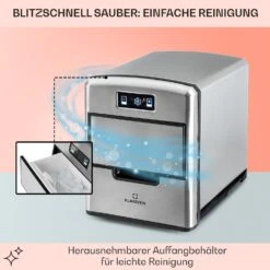 Metropolitan Eiswürfelmaschine 12kg/24h Digitales Display -Einrichtungsgeschäft 10031881 de 0005 usp