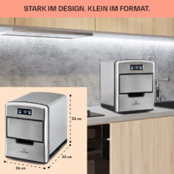 Metropolitan Eiswürfelmaschine 12kg/24h Digitales Display -Einrichtungsgeschäft 10031881 de 0006 usp