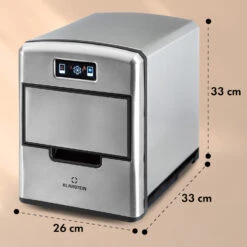 Metropolitan Eiswürfelmaschine 12kg/24h Digitales Display -Einrichtungsgeschäft 10031881 yy 0011 dimensions