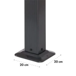 Pantheon 3x6 Pergola Vordach 3x6m Aluminium Sonnendach Polyester Beige -Einrichtungsgeschäft 10031884 yy 0008 logo Blumfeldt Pantheon Pergola Vordach 3x6m beige